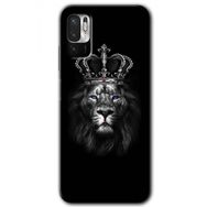 Poco M3 Pro King Lion Baskılı Uyumlu Silikon Kılıf