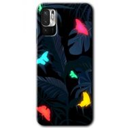 Poco M3 Pro Lighter Butterfly Baskılı Uyumlu Silikon Kılıf