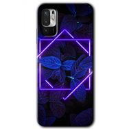 Poco M3 Pro Mekanik Yaprak 5 Baskılı Uyumlu Silikon Kılıf