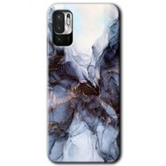 Poco M3 Pro Otantik Mermer Baskılı Uyumlu Silikon Kılıf
