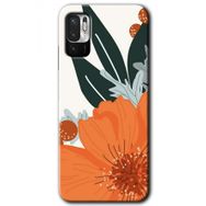Poco M3 Pro Portakal Çiçeği Baskılı Uyumlu Silikon Kılıf