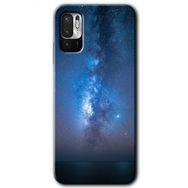 Poco M3 Pro Samanyolu Baskılı Uyumlu Silikon Kılıf