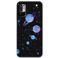 Poco M3 Pro Samanyolu Galaksi Baskılı Uyumlu Silikon Kılıf