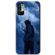 Poco M3 Pro Sonbahar Yalnızlığı Baskılı Uyumlu Silikon Kılıf