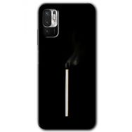 Poco M3 Pro Sönmüş Kibrit Baskılı Uyumlu Silikon Kılıf