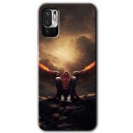 Poco M3 Pro Wings of Power Baskılı Uyumlu Silikon Kılıf