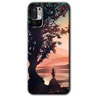 Poco M3 Pro Yalnız Savaşcı Baskılı Uyumlu Silikon Kılıf