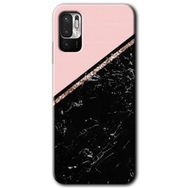 Poco M3 Pro Yarım Mermer Baskılı Uyumlu Silikon Kılıf