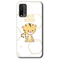 Poco M3 Sevimli Kedi 1 Baskılı Uyumlu Silikon Kılıf
