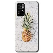 Poco M4 Pro 5G Ananas Baskılı Uyumlu Silikon Kılıf