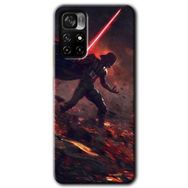 Poco M4 Pro 5G Darh Vader Wars Baskılı Uyumlu Silikon Kılıf