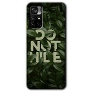 Poco M4 Pro 5G Do Not Hide Baskılı Uyumlu Silikon Kılıf