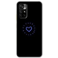 Poco M4 Pro 5G Heart Strokes Baskılı Uyumlu Silikon Kılıf
