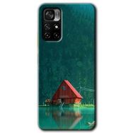 Poco M4 Pro 5G House In Woods Baskılı Uyumlu Silikon Kılıf