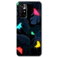 Poco M4 Pro 5G Lighter Butterfly Baskılı Uyumlu Silikon Kılıf