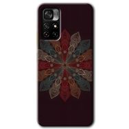Poco M4 Pro 5G Mandala Flower Wal Baskılı Uyumlu Silikon Kılıf