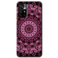 Poco M4 Pro 5G Mandala Patterns Kaleidoscope Baskılı Uyumlu Silikon Kılıf