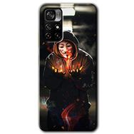 Poco M4 Pro 5G V for Fire Baskılı Uyumlu Silikon Kılıf