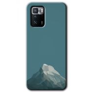 Poco X3 GT Alone Mountain Baskılı Uyumlu Silikon Kılıf