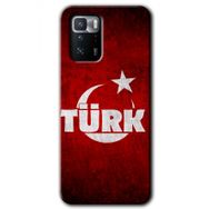 Poco X3 GT Ayyıldız Türk Baskılı Uyumlu Silikon Kılıf