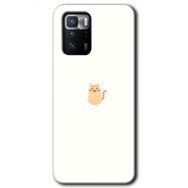 Poco X3 GT Cat Minimalism Baskılı Uyumlu Silikon Kılıf
