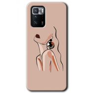 Poco X3 GT Çizim Silüet Baskılı Uyumlu Silikon Kılıf