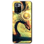 Poco X3 GT Digital Dragon Baskılı Uyumlu Silikon Kılıf