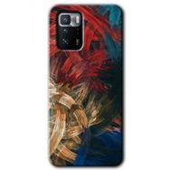 Poco X3 GT Karma Boyalar Baskılı Uyumlu Silikon Kılıf