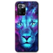 Poco X3 GT Neon Lion Baskılı Uyumlu Silikon Kılıf