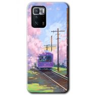 Poco X3 GT Rails Paint Baskılı Uyumlu Silikon Kılıf