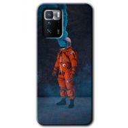 Poco X3 GT Smoke Astronot Baskılı Uyumlu Silikon Kılıf