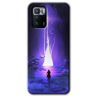 Poco X3 GT Wanderer Silhouette Baskılı Uyumlu Silikon Kılıf