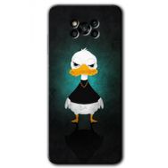 Poco X3 NFC Angry Duck Baskılı Uyumlu Silikon Kılıf