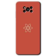 Poco X3 NFC Atom Baskılı Uyumlu Silikon Kılıf