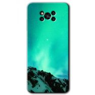 Poco X3 NFC Aurora Baskılı Uyumlu Silikon Kılıf