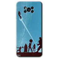 Poco X3 NFC Avengers Team Baskılı Uyumlu Silikon Kılıf