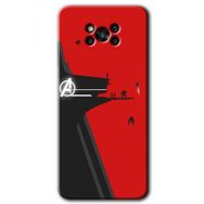 Poco X3 NFC Avengers Tower Baskılı Uyumlu Silikon Kılıf
