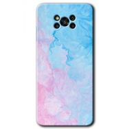 Poco X3 NFC Blue Art Baskılı Uyumlu Silikon Kılıf