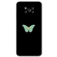 Poco X3 NFC Butterfly Tree Baskılı Uyumlu Silikon Kılıf