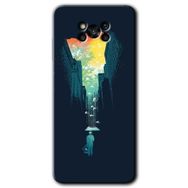 Poco X3 NFC City Bird Sky Baskılı Uyumlu Silikon Kılıf