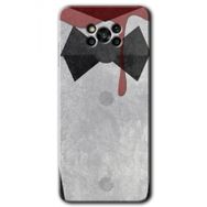 Poco X3 NFC Gentleman Blood Baskılı Uyumlu Silikon Kılıf