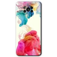 Poco X3 NFC Gökkuşağı Color Baskılı Uyumlu Silikon Kılıf