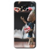 Poco X3 NFC I am Groot Baskılı Uyumlu Silikon Kılıf