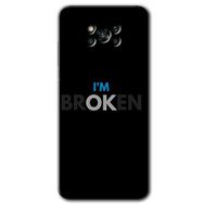 Poco X3 NFC Im Broken Baskılı Uyumlu Silikon Kılıf