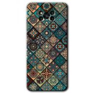 Poco X3 NFC Mandala Desen Baskılı Uyumlu Silikon Kılıf
