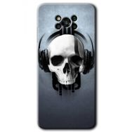 Poco X3 NFC Müzik Kurukafa Baskılı Uyumlu Silikon Kılıf