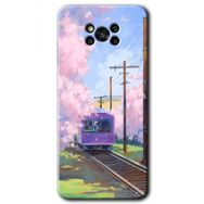 Poco X3 NFC Rails Paint Baskılı Uyumlu Silikon Kılıf
