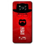 Poco X3 NFC Say My Name Baskılı Uyumlu Silikon Kılıf
