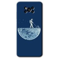 Poco X3 NFC Uzay İşçisi Baskılı Uyumlu Silikon Kılıf