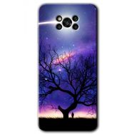 Poco X3 NFC Uzay Silüet Baskılı Uyumlu Silikon Kılıf